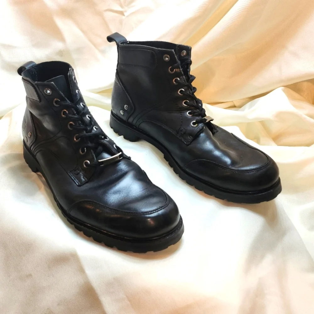 Harley Davidson Black - size 11 - $75 - Picture 1 of 5